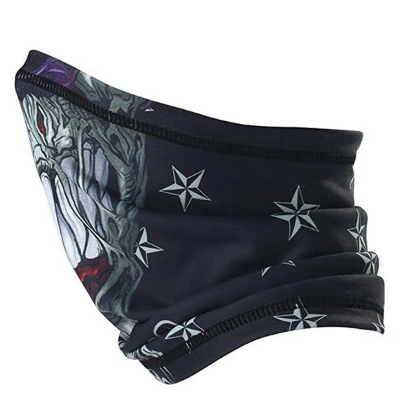 Winter Fleece Neck Gaiter Half Face Mask Ski Motorcycle Cycling Scarf Bandana US - Picture 5 of 5